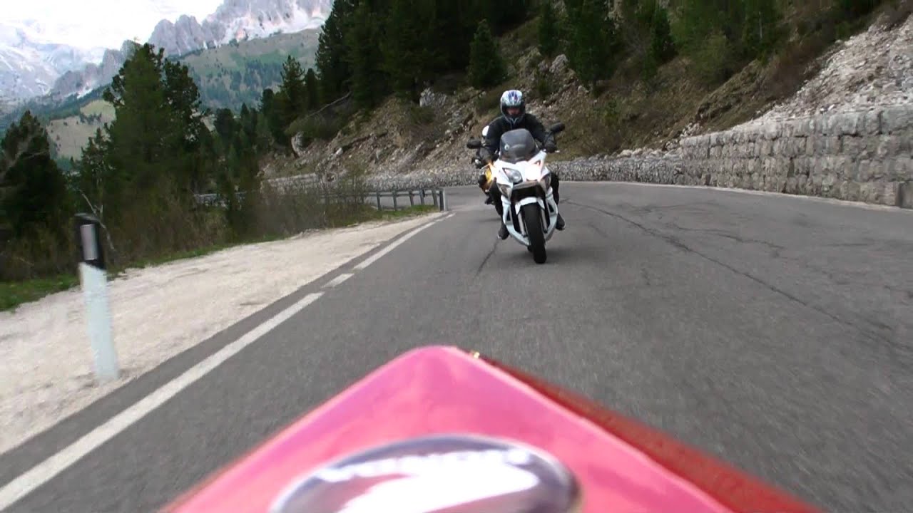 Honda CBF 1000, Dolomity Italia.MP4