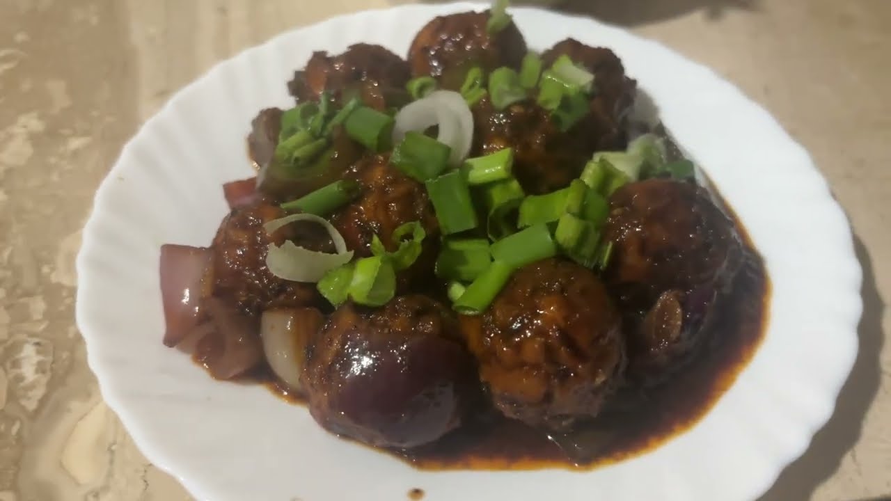 Veg Manchurian recipe 