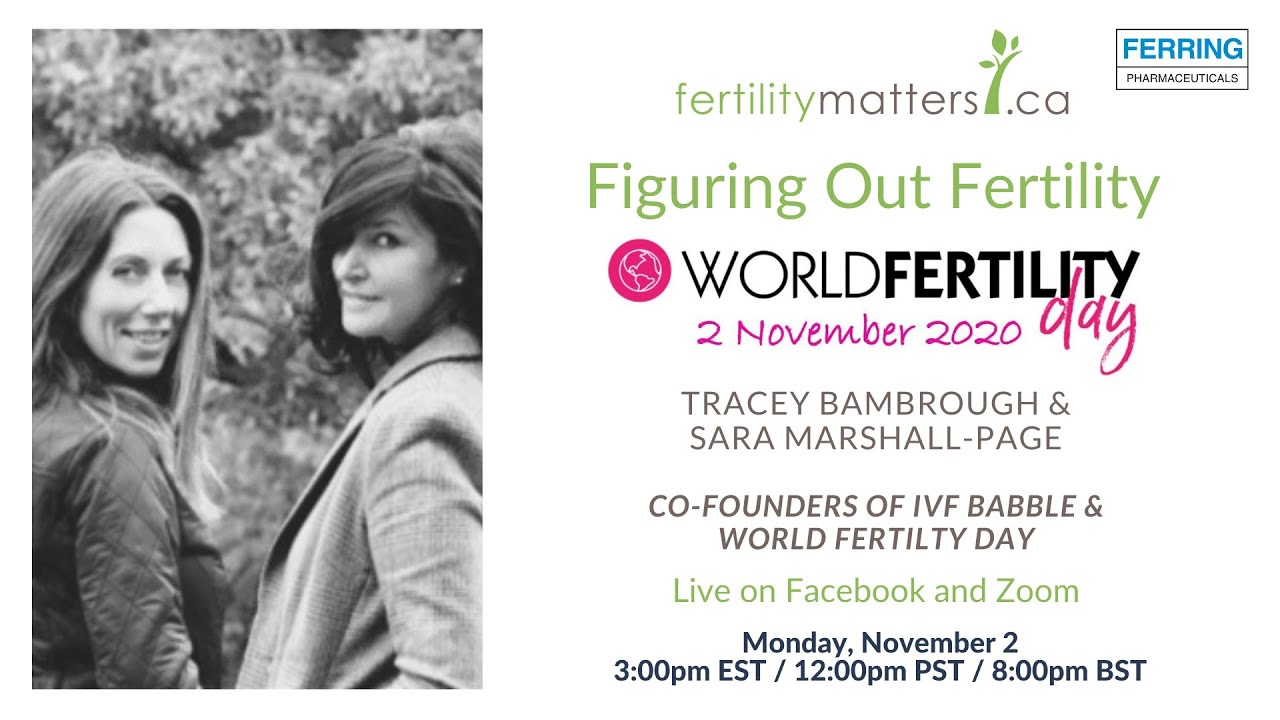 World Fertility Day with Tracey Bambrough & Sara Marshall-Page