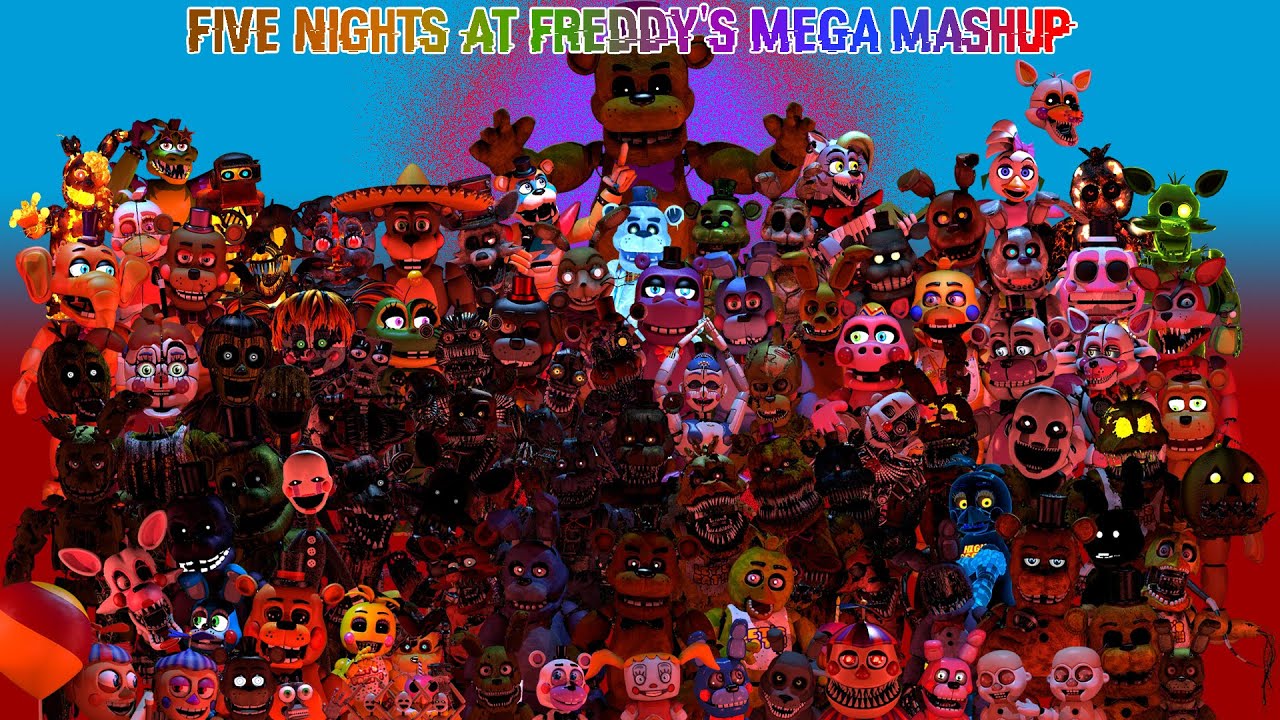 [FNaF/SFM/ICN] FNaF Mega Mashup