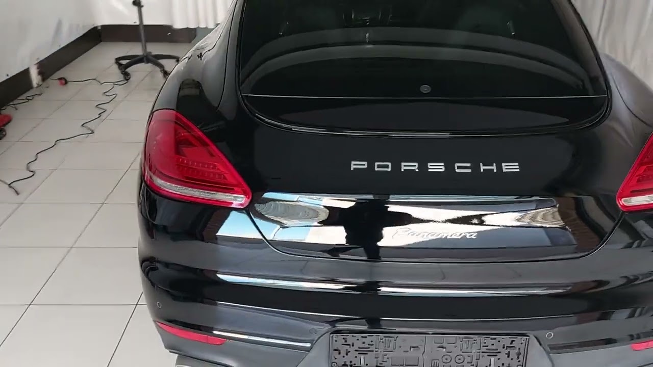 Porsche Panamera, lak correctie + CG wax