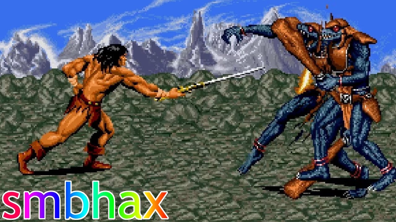 Arcade Archives Warrior Blade (PS4) Rastan playthrough! (w/ wizard pal Mahadidekaradi ; D)