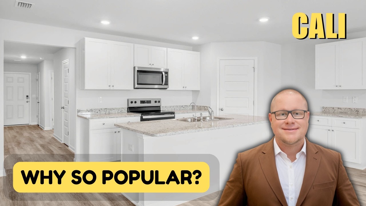 DR Horton Cali Floorplan Tour | 4 Bed 2 Bath | Panama City FL