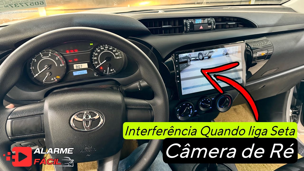 Câmera de Ré Com Interferência ao Ligar Seta ! ✅ Veja Como Resolver