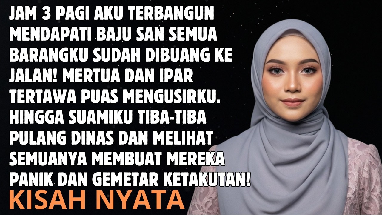 Jam 3 Pagi Aku Diusir Mertua dan Ipar Mereka Tertawa Puas Sampai Saat Suami Datang Semuanya Berubah