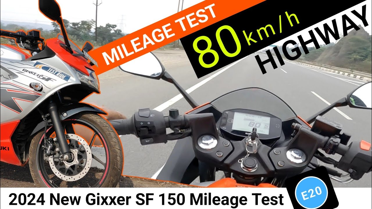 🚀Suzuki Gixxer SF 150 Mileage Test| Suzuki Gixxer SF 150 New Model 2025 Mileage Test| Gixxer SF 150