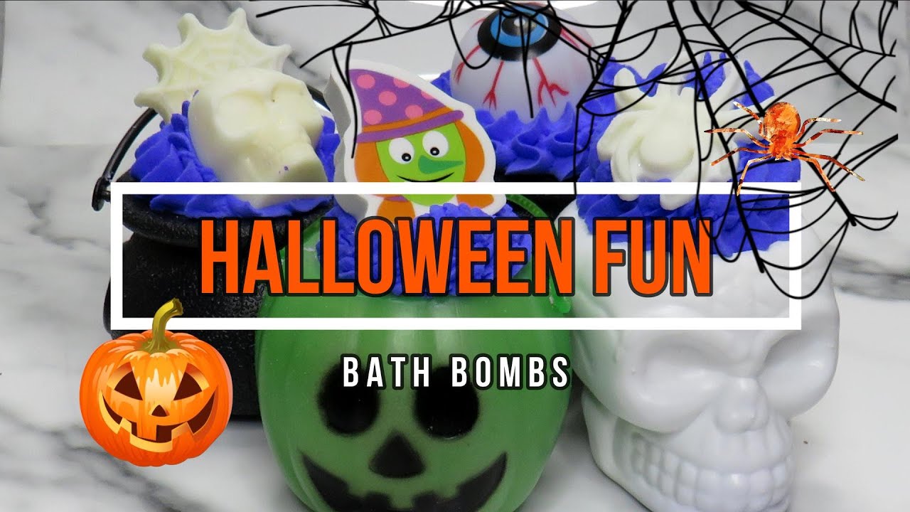 Halloween fun bath bombs - Ideas for Decorating
