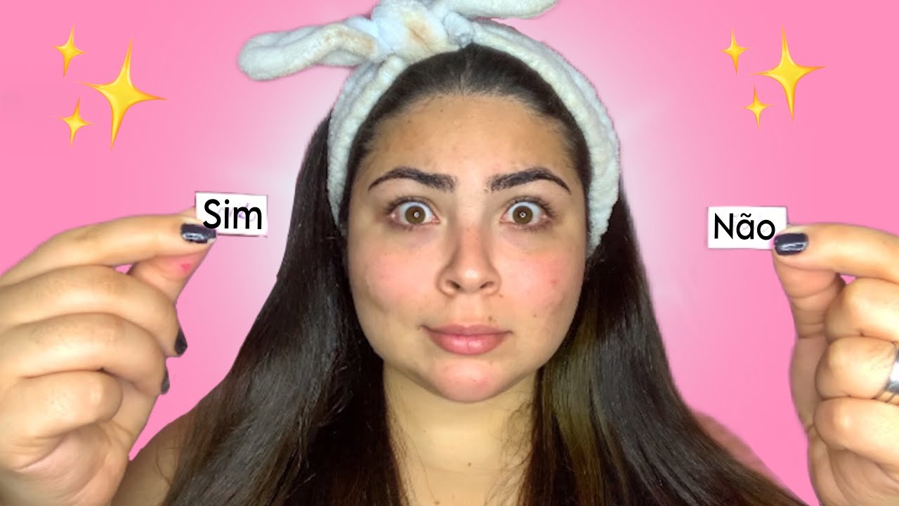 SORTEANDO SIM OU NÃO PRA CADA PASSO DA MAKE 💖