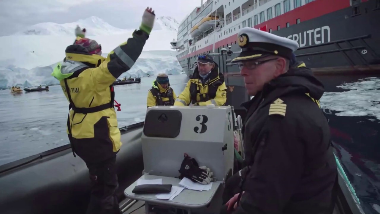 Hurtigruten MS Roald Amundsen naming ceremony