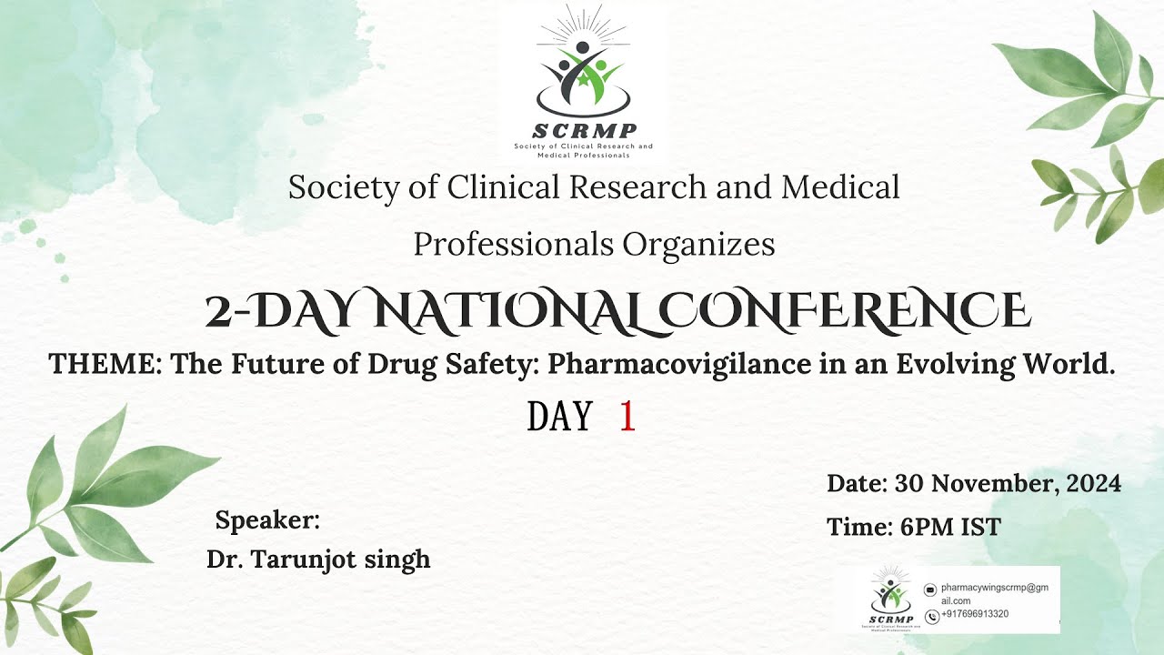 SCRMP 2-DAY NATIONAL CONFERENCE, 2024 - DAY 1