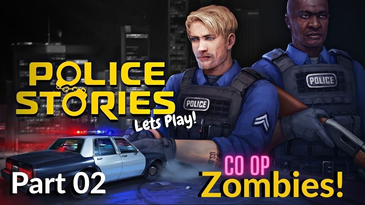 Police Stories Gameplay | 2D Tactical Action Shooter - Zombies! | Co op Lets Play! Ep.02