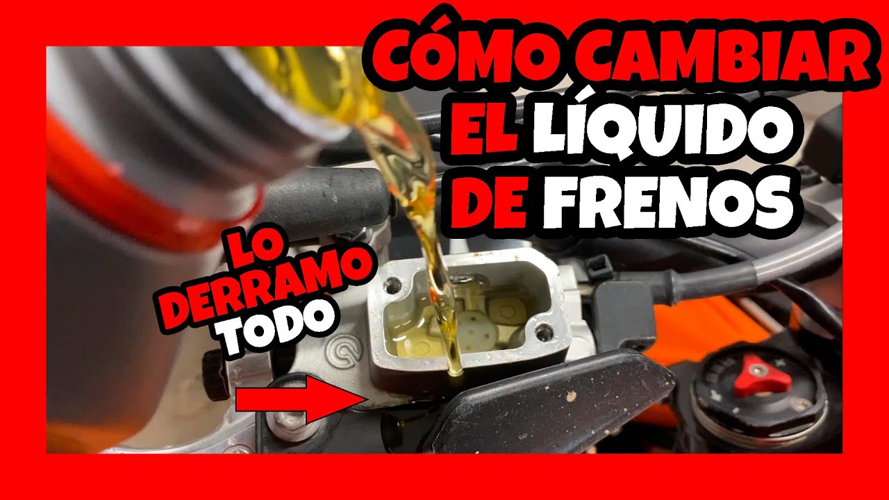 🧐 APRENDE cómo CAMBIAR el LIQUIDO de FRENOS de TU MOTO!!! 🏍