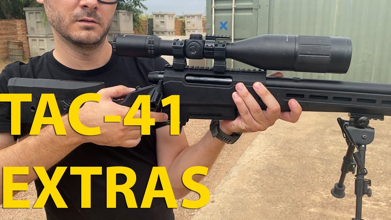 MÁS SOBRE EL SNIPER TAC-41 SILVERBACK - Capsule Airsoft Lab
