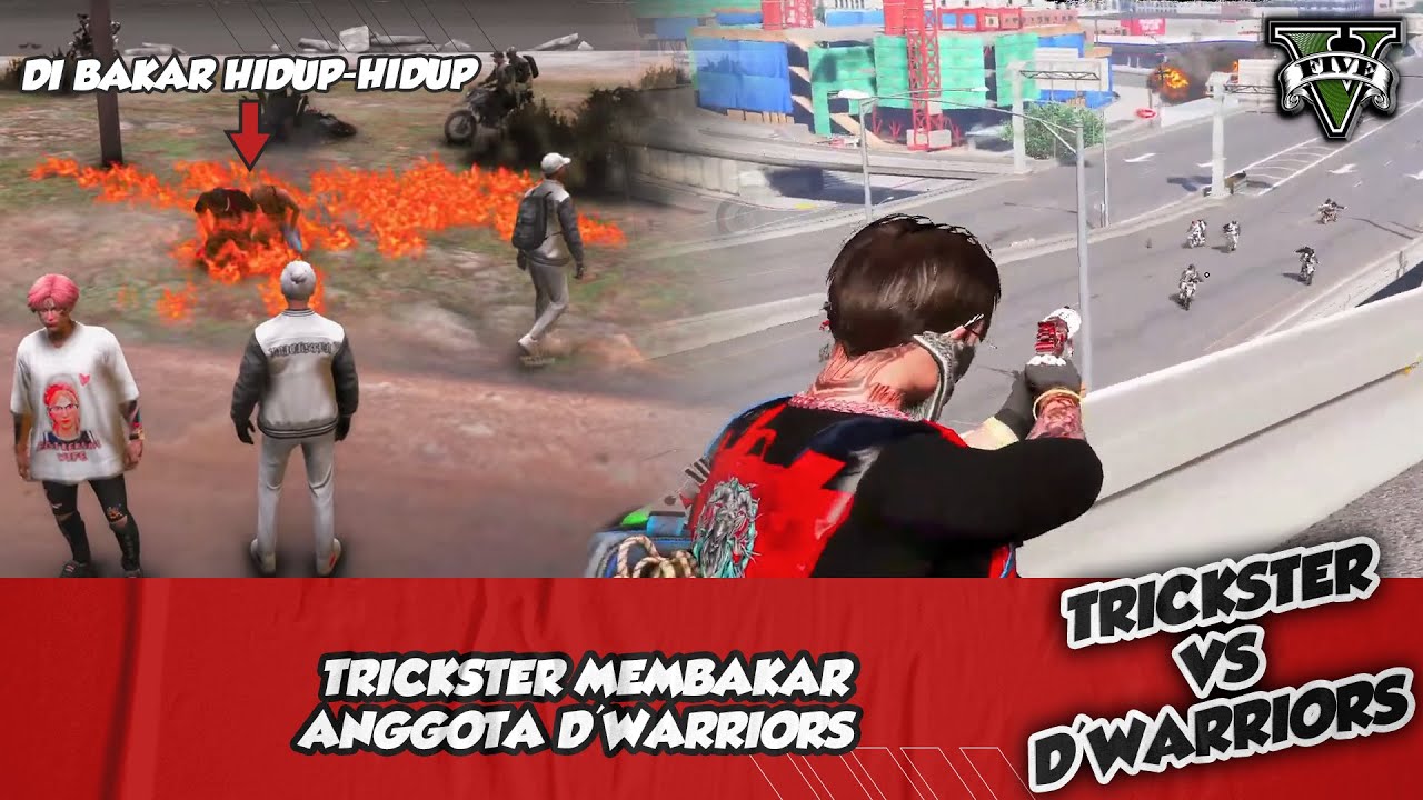 TR VS DW | TR BAKAR ANAK DW !!! DW LANGSUNG GERAK MENCARI TR | GTA V ROLEPLAY #hopefully
