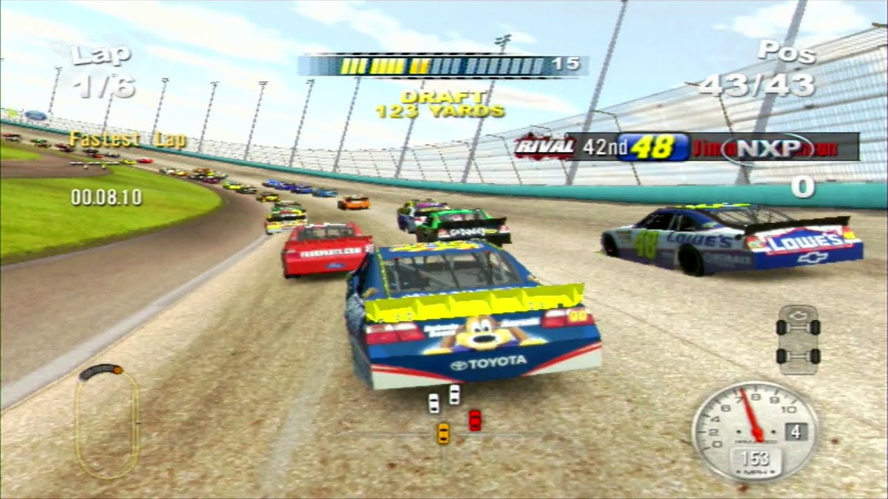 NASCAR 2011: The Game ... (Wii) Gameplay