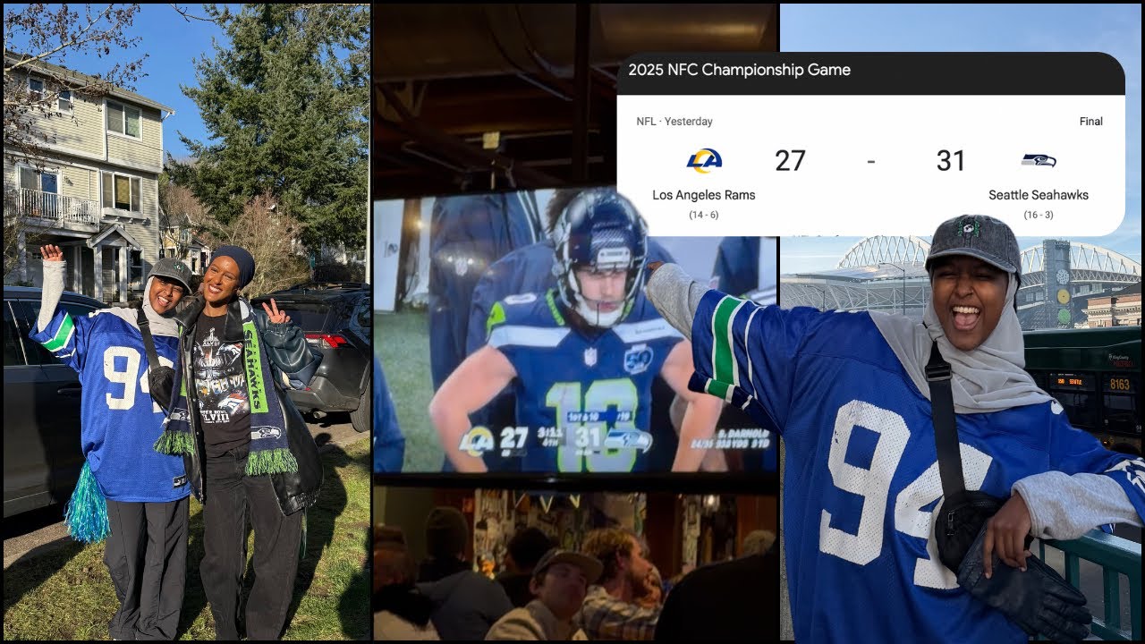 POV: we’re going to the Super Bowl!! 💚💙