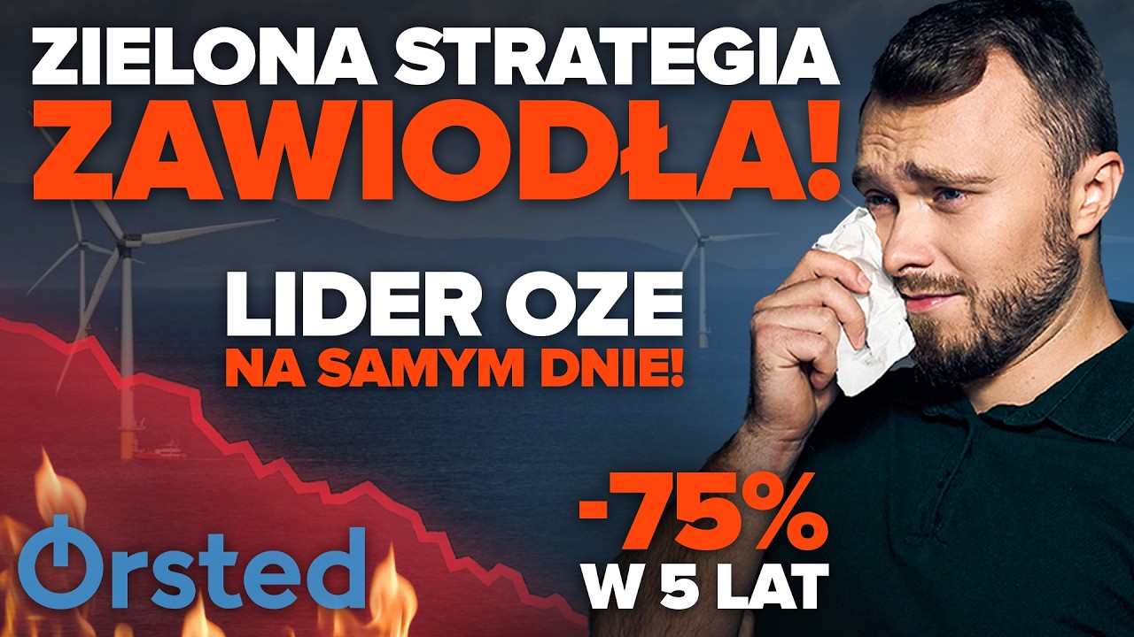 Ikona zielonej transformacji tonie! Akcje &Oslash;rsted spadają 85%, a firma ogłasza ratunkową emisję akcji