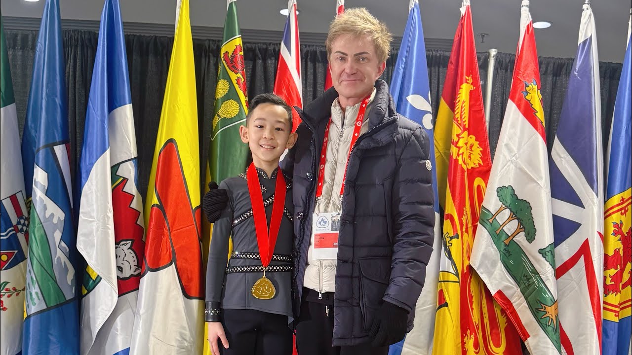 Jackey Huang FS-2026 Skate Canada Trophy Pre-Novice Men Champion 