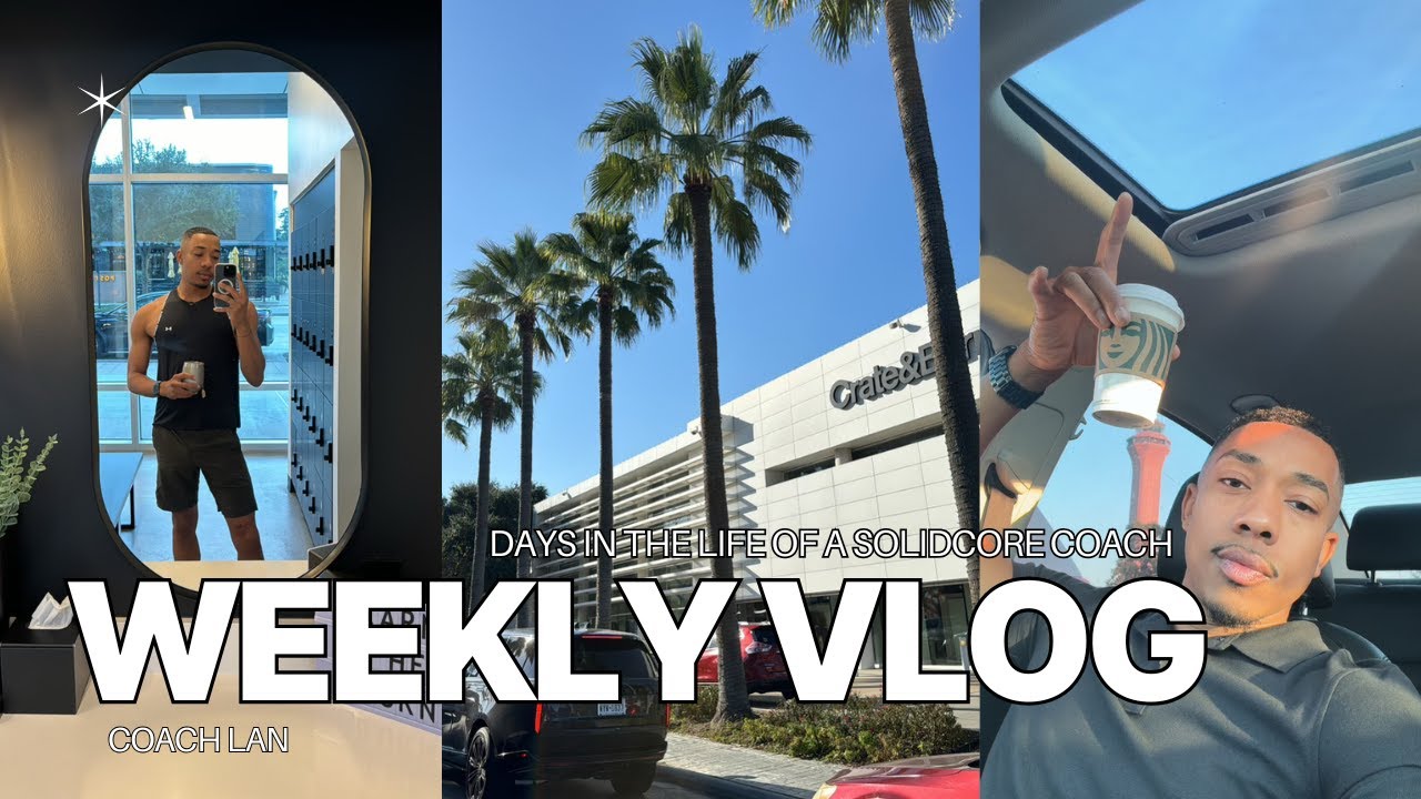 Weekly Vlog in Houston | Solidcore + Celsius + Computer Shopping | Running Workout | 5 am morning
