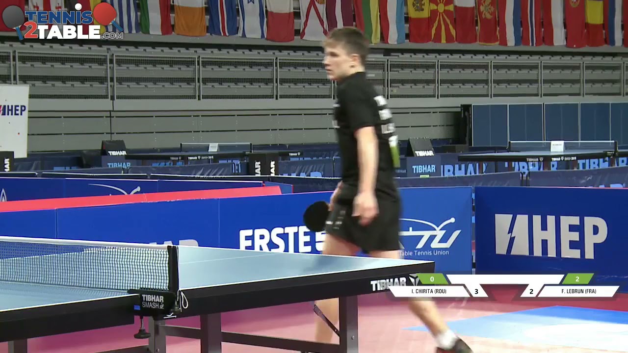 Chirita Iulian (ROU) VS Lebrun Felix (FRA)  - Championnats d'Europe Cadets 2021
