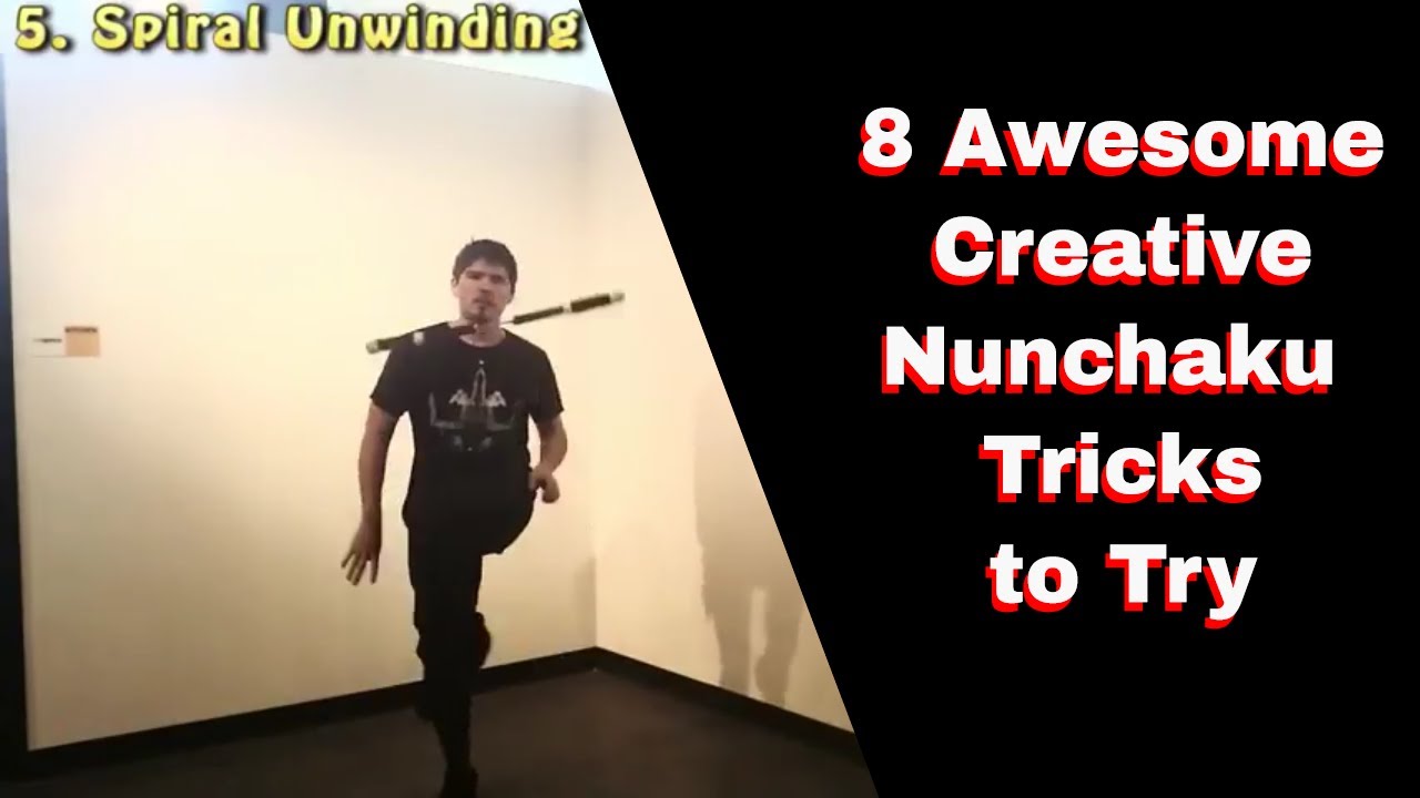Eight Awesome and Creative Nunchaku Ideas - Tricks To Try in Slow Motion!