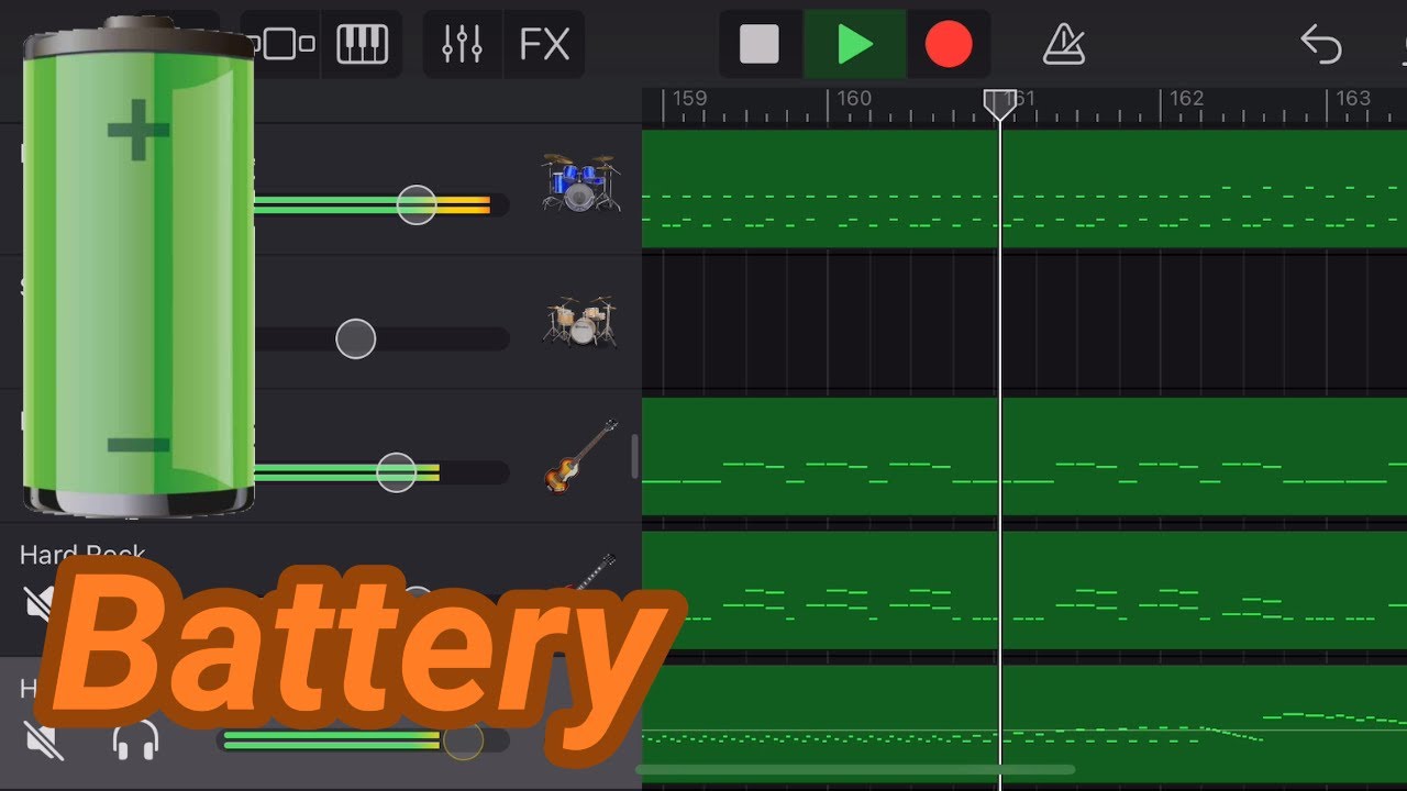 Metallica - Battery (GarageBand cover!)