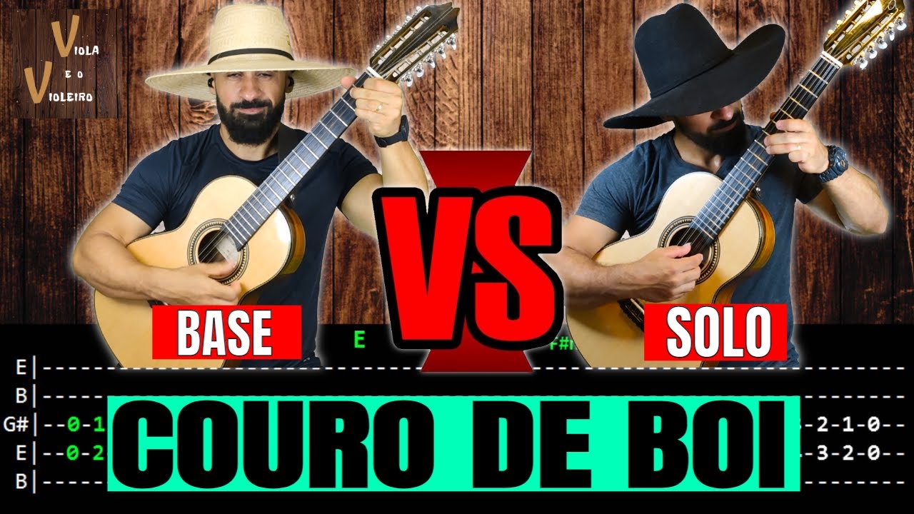 COURO DE BOI - Palmeira e Teddy Vieira | Base X Solo | Viola e o Violeiro
