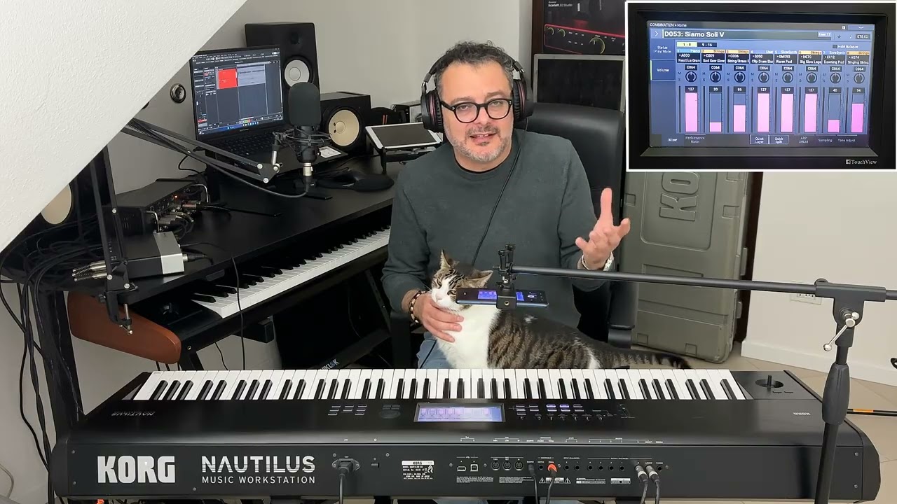 Korg Nautilus Combination - Siamo Soli (Vasco Rossi Cover)