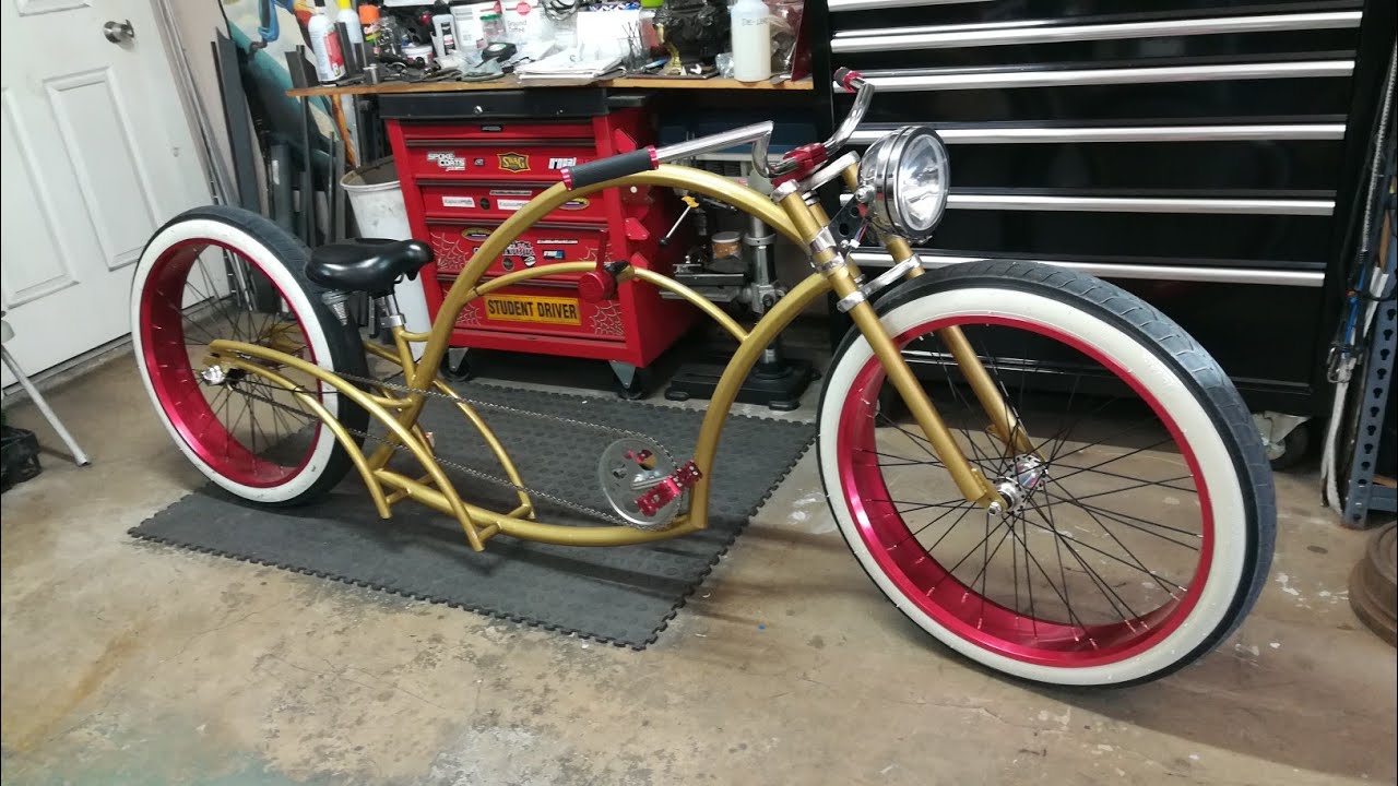 Custom Cruiser Bicycle Ebike Conversion #1
