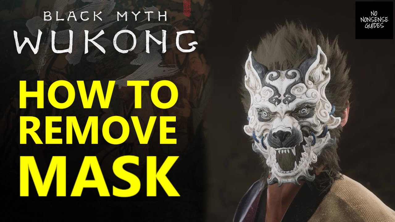 Black Myth Wukong How to Remove Mask - How to Unequip Helmet