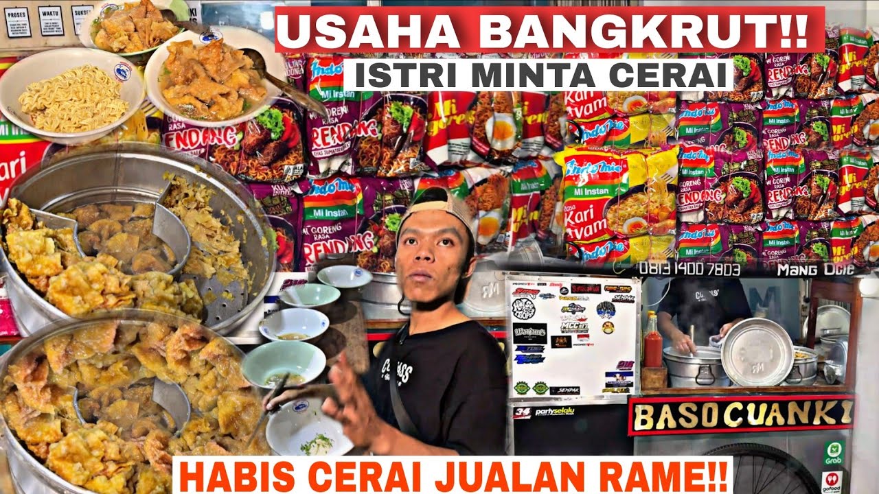 USAHA BANGKRUT ISTRI MINTA CERAI!! HABIS CERAI USAHA NAIK PESAT, KINI JUALAN RAME ANTRI SAMPAI HABIS