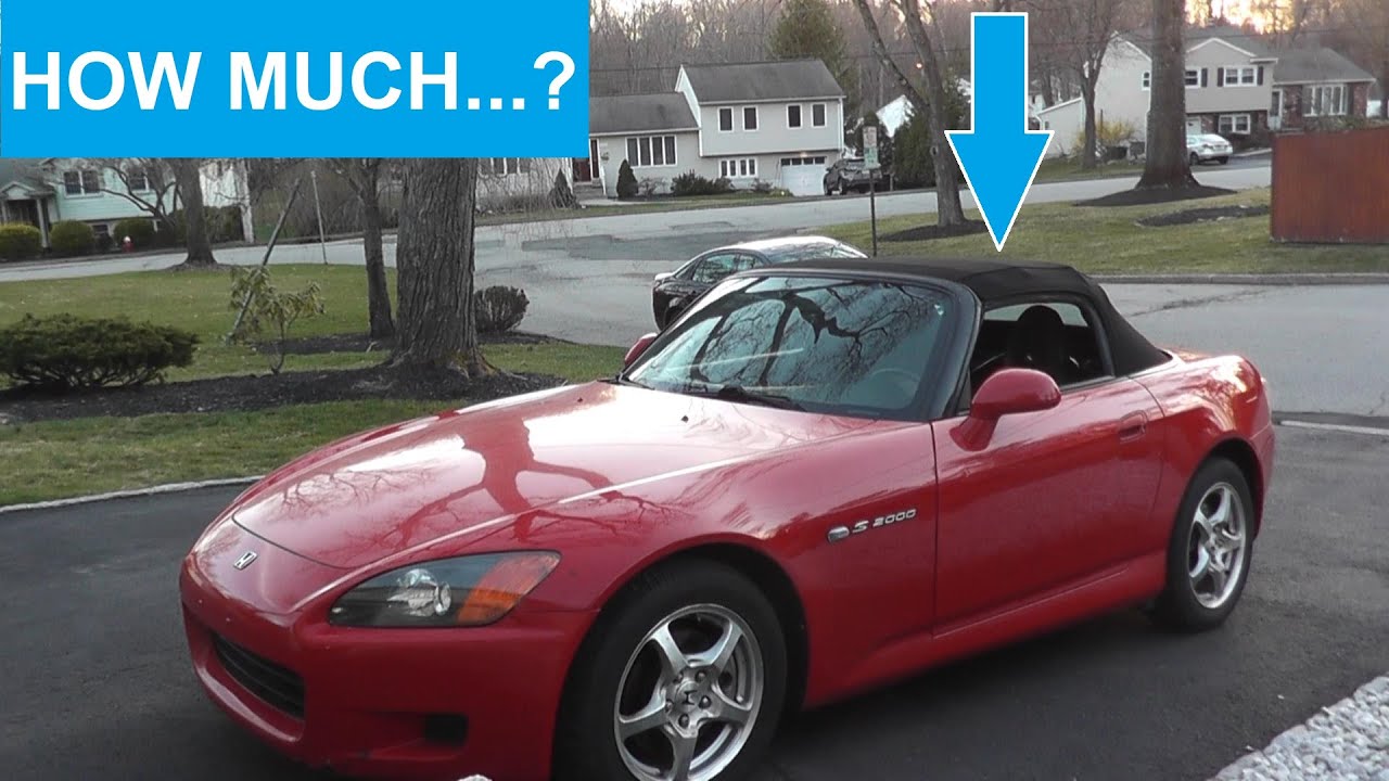 Honda S2000 Convertible Top Cost| S2000 Build Part 6