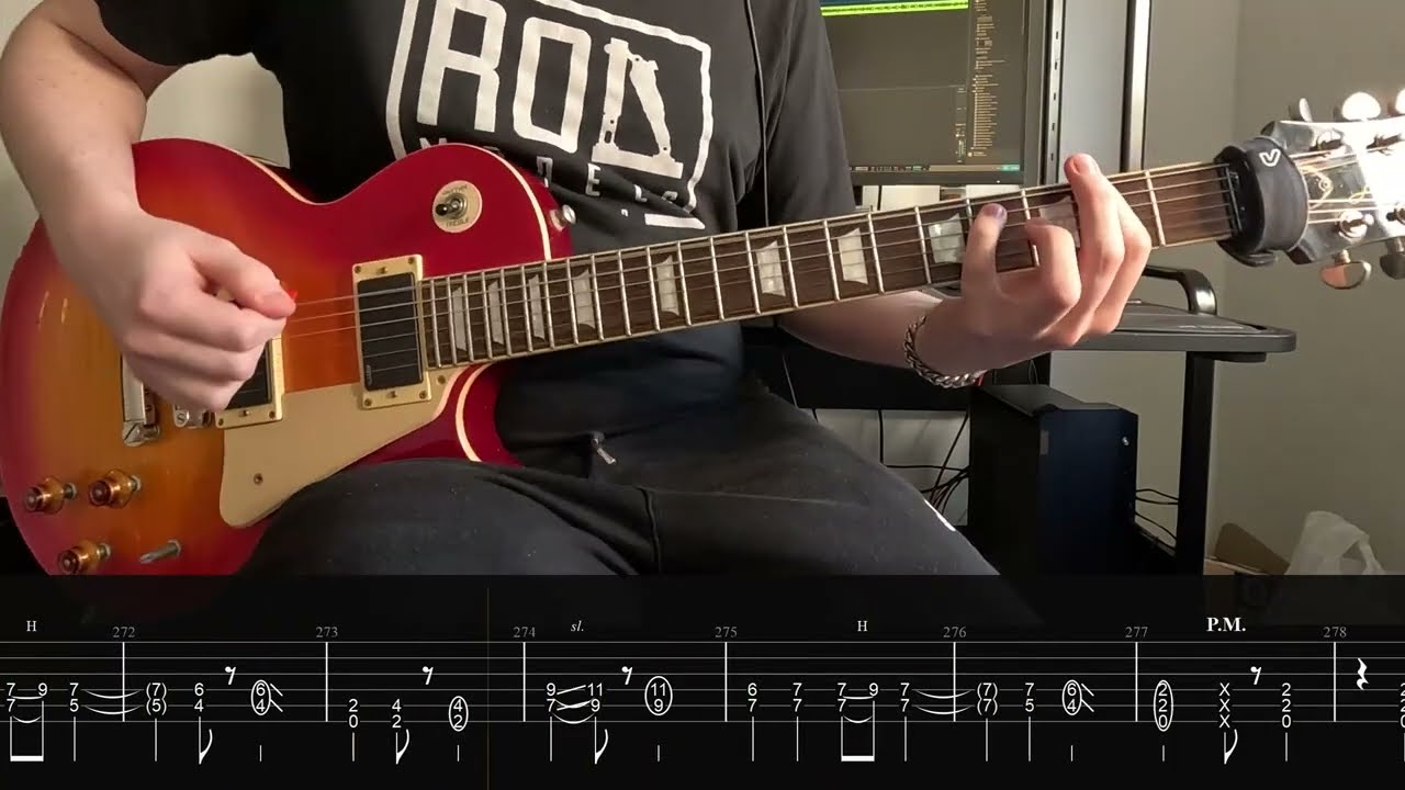 You Must Burn! - Metallica (ON-SCREEN TABS) (NEW SONG 2023) (ONE-TAKE COVER)