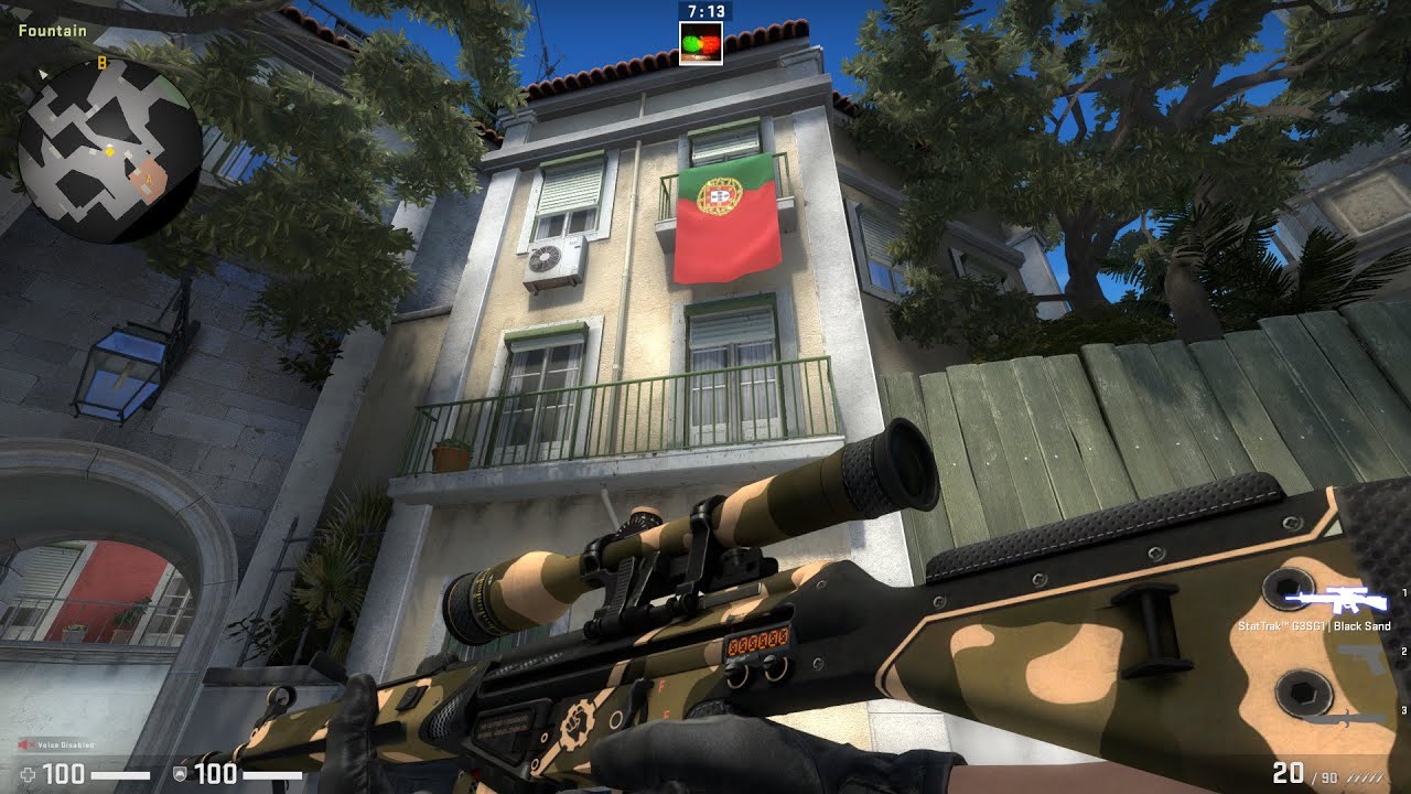 CSGO StatTrak&trade; G3SG1 Black Sand Field Tested