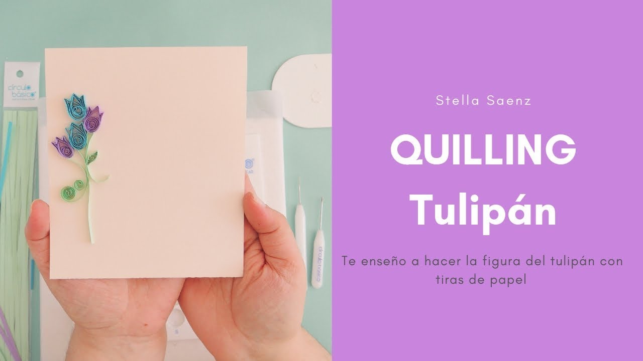 Quilling - Filigrana - Tulipanes!