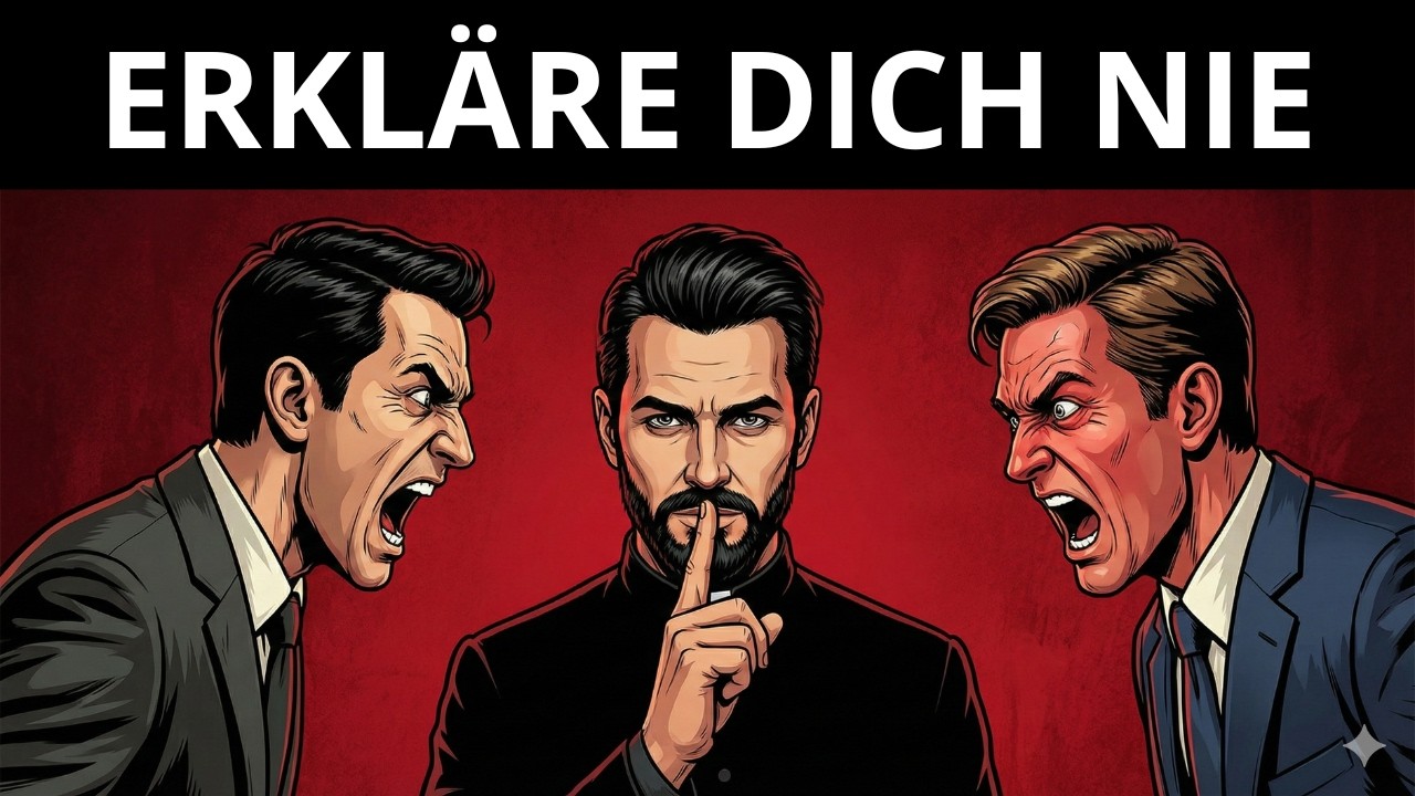 ERKLÄRE DICH NIE: 9 EISKALTE Antworten Gegen MANIPULATION | Machiavellis Dunkle Psychologie