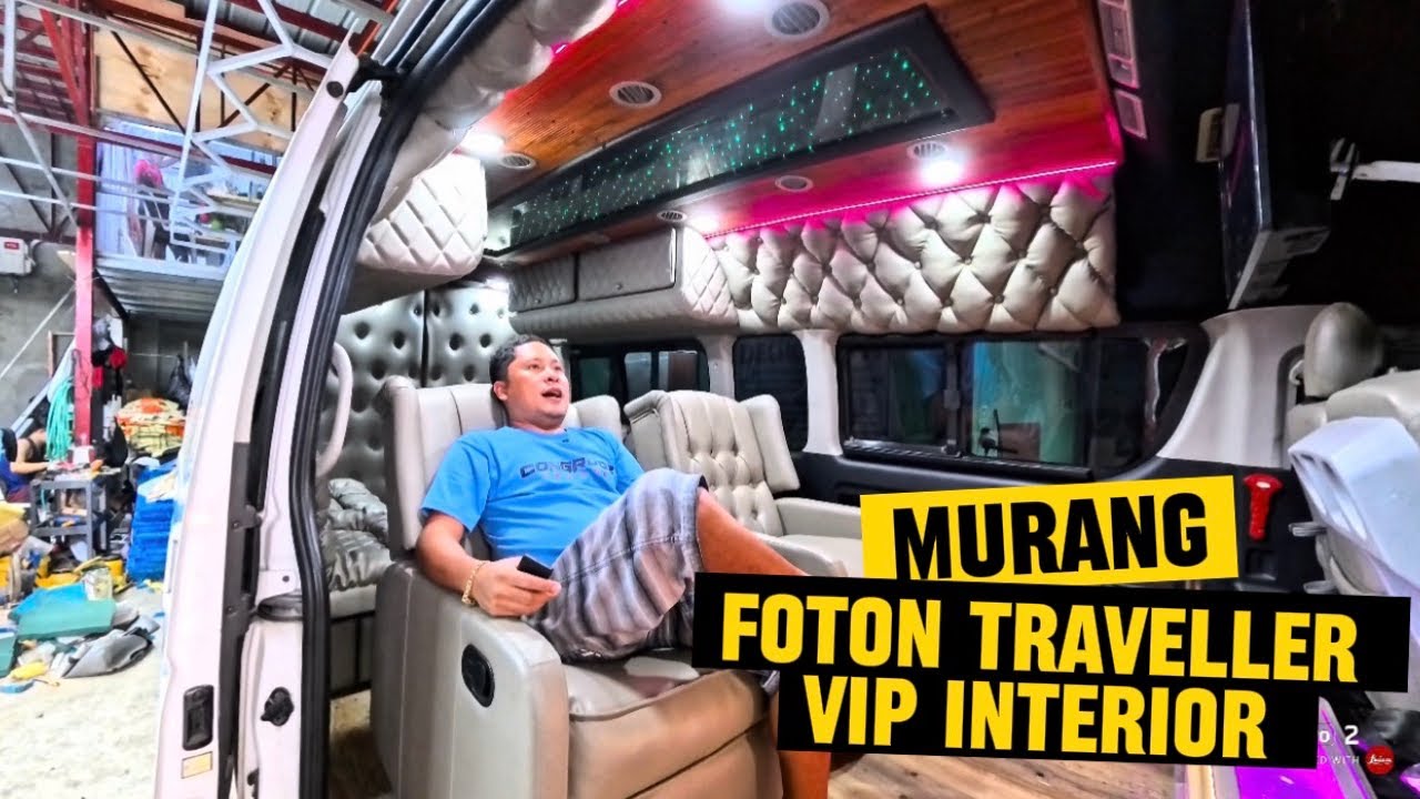 murang vip set up para sa foton traveller 