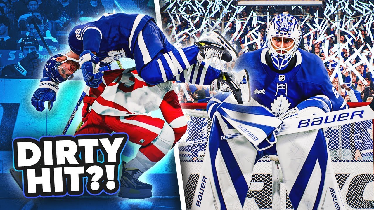 NHL 25 BE A PRO #4 *ГРЯЗНЫЙ УДАР ВСЕ ИСПОРТИЛ?!*