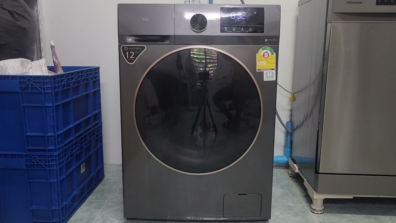 เครื่องซักอบผ้า TCL WT11EPWDG  ใช้ครบ 1 เดือนแล้ว ดีไม่ดียังไง ไม่อวย