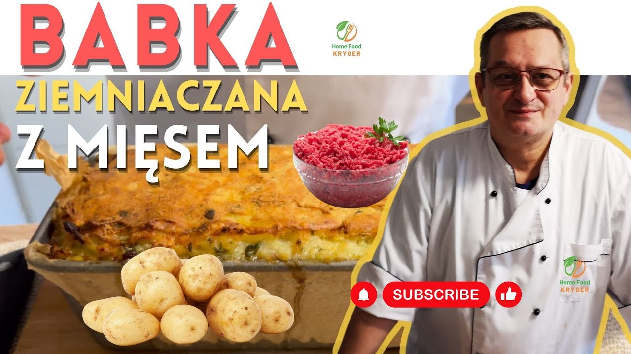 Babka Ziemniaczana z Mięsem Mielonym. Przepis na Pieczeń z Ziemniaków