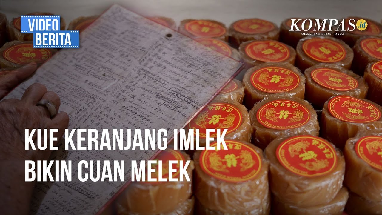 Menjelang Cuan Imlek Lewat Kue Keranjang
