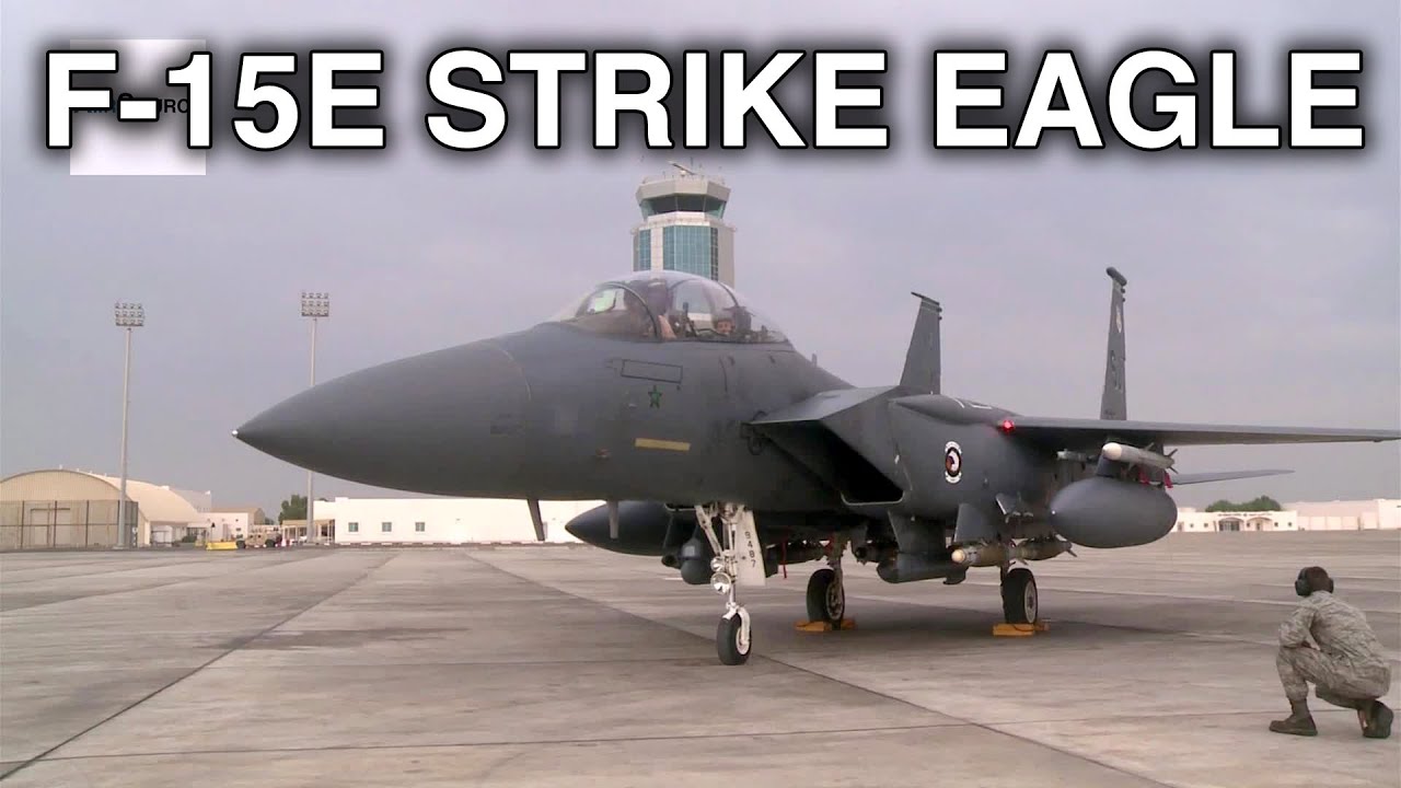 F-15E Strike Eagle Landing and Taxi