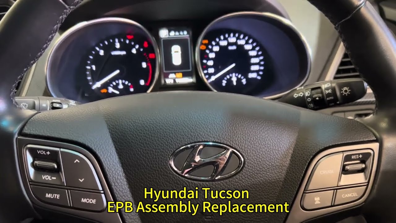Hyundai Tucson Electric Parking Brake Failure & Motor Replacement (FIX)