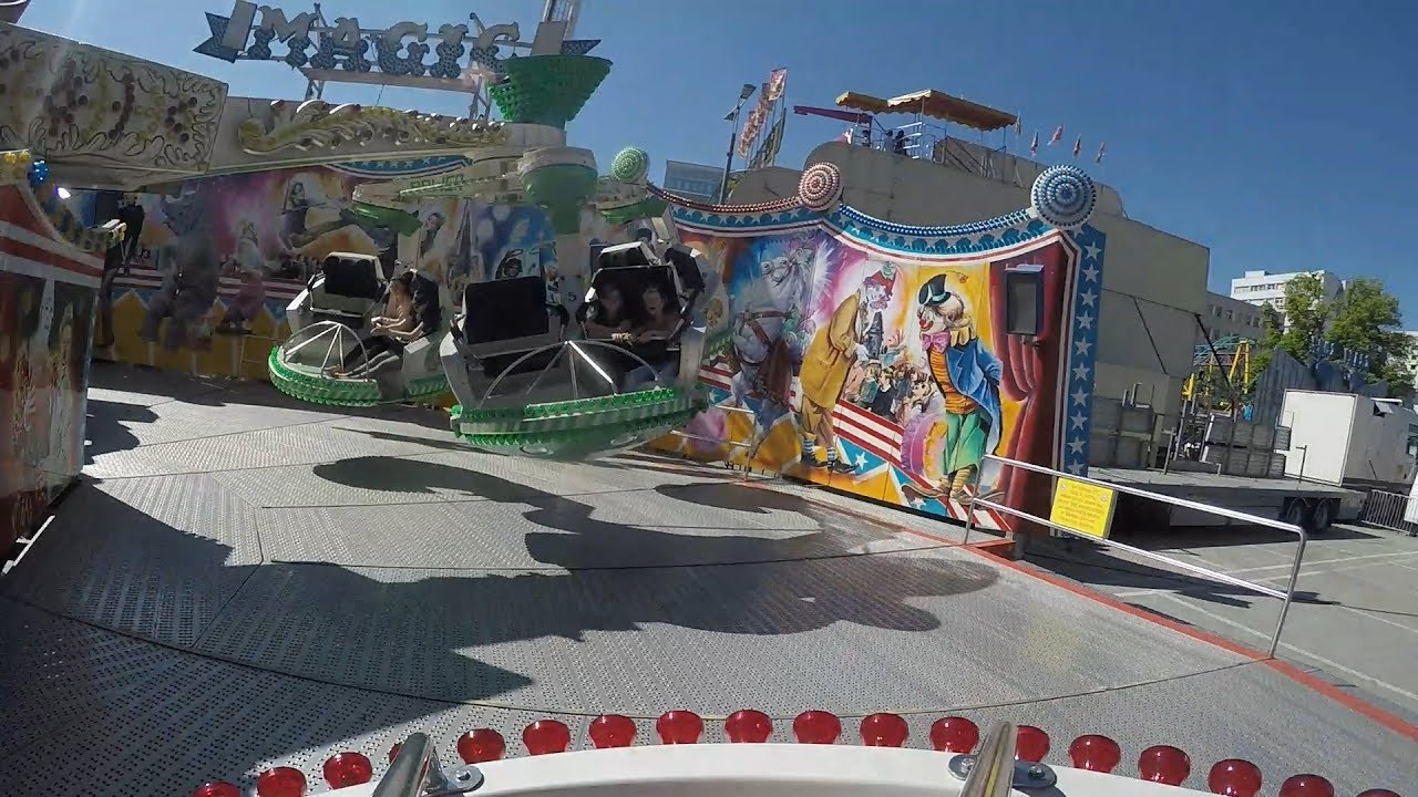 HUSS Magic (Thurner) Frühling Urfahranermarkt Linz 2018 POV Onride