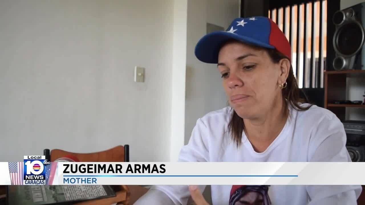 Family mourns death of student protester in Venezuela