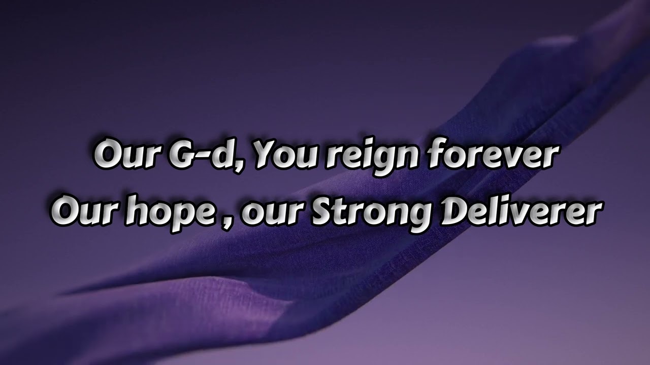 Everlasting G-d with lyrics by Chris Tomlin (edited, faster tempo)