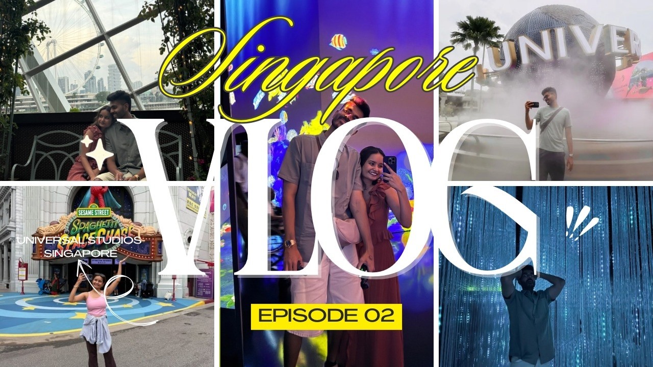 11 Days. 3 Countries. Dinosaurs, Roller Coasters & Fireworks 🎢 | Episode 2 – Singapore