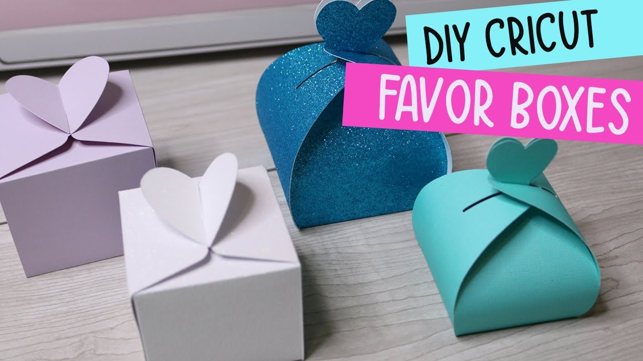 DIY Favor Box with Cricut!