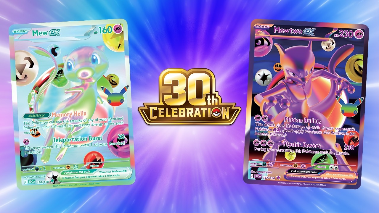 Pok&eacute;mon TCG: 30th Celebration 🎉 | Available September 16