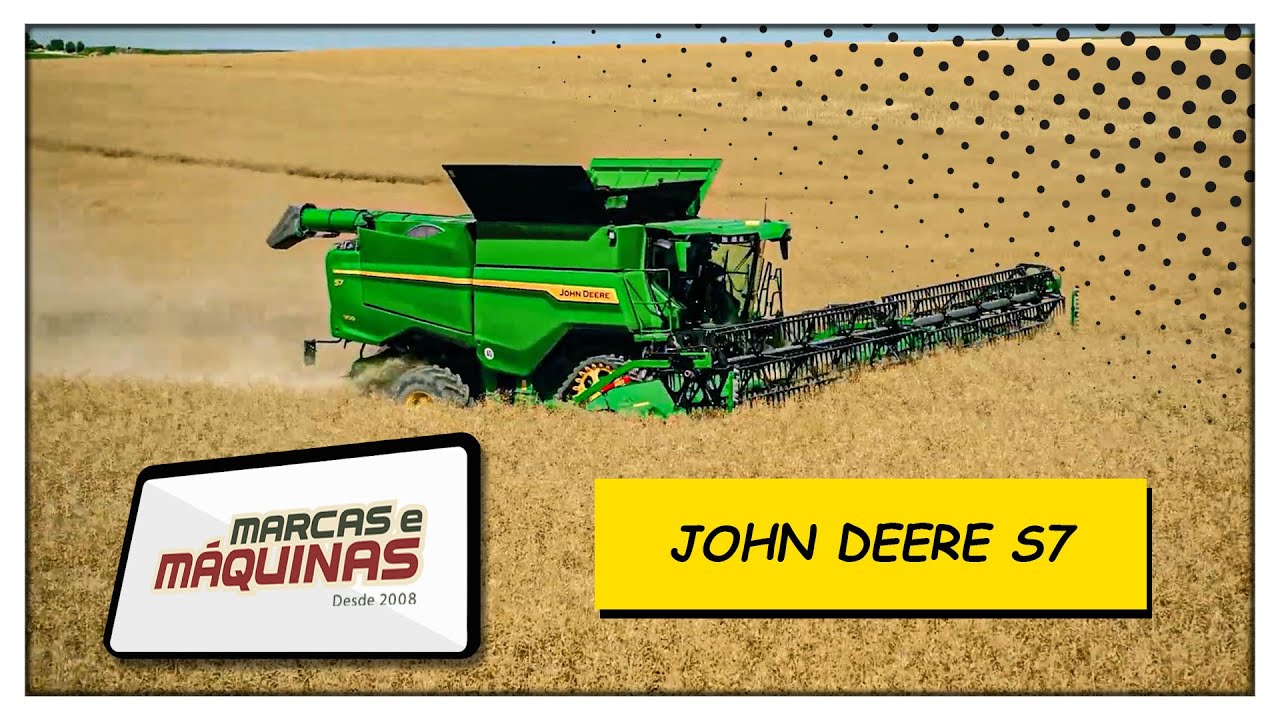 🚜 Colheitadeiras S7 John Deere – A revolução no campo começou!